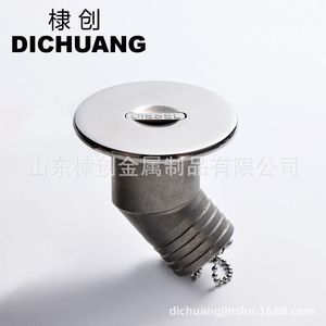 Bouchon d'huile en acier inoxydable pour bateau avec étiquette diesel pour usage maritime - Product Image 4