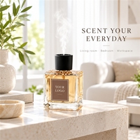 Diffuseur d'arômes automatique grande capacité 500 ml, désodorisant, nouvelle collection 2026, parfum longue durée Ébène Agarwood Hilton pour maison et hôtel