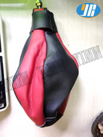 Sac de frappe en PU rouge et noir pour machine de jeu d'arcade de test de force de boxe, pochette de remplacement pour cible