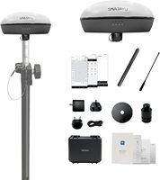 Station de base RTK SMA20 Pro, récepteur GNSS, équipement de topographie terrestre GPS, connexion avec drones/UAV, 1408 canaux, NOAA/PPK