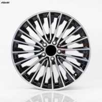 Nouvelles jantes en aluminium moulé à cinq branches de 20-22 pouces pour Mercedes Classe E/Classe S, entraxe 112 mm, finition polie brillante, garantie 5 ans