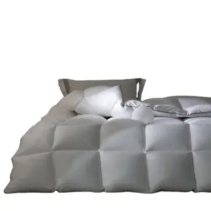 Luxury Comforter Down Alternative 450gsm Quilted Duvet Insert All Season Hotel White Brushed Microfiber Duvet Insert