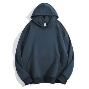 Fitspi maglione felpa con cappuccio da uomo a spalla larga a spalla larga da 380Gsm con spalline da genitore per bambini - Product Image 1