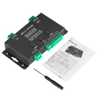 Контроллер-декодер SP201E DMX512 DC5-24V для светодиодных лент, 5-канальный, пиксельный, RGB, с адресуемым сигналом SPI для WS2812B WS2811