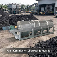 Tamis rotatif industriel DZJX pour sciure de bois, machine de criblage de particules de biomasse, tamis à tambour mobile pour compost et paillis