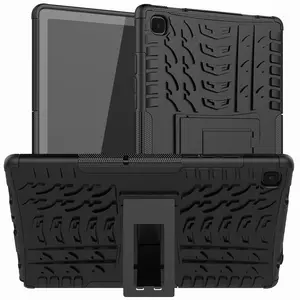 Custodia rigida con doppia protezione completa TPU PC Dazzling Pattern Stand Tablet custodia 2 in 1 per Samsung Galaxy Tab A7 10.4 pollici