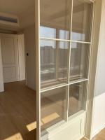 Puertas Corredizas de Aluminio Premium Estilo Granero Francés para Hotel, Restaurante, Villa, Cocina, Baño - Puertas Interiores Comerciales Resistentes al Agua