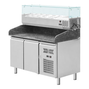 <span class=keywords><strong>Precio</strong></span> de fábrica Comercial de acero inoxidable Ensaladera Refrigerador Ensalada de frutas <span class=keywords><strong>Vitrina</strong></span> <span class=keywords><strong>refrigerada</strong></span> - Product Image 4