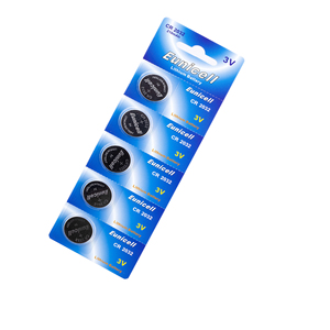 Al litio delle cellule del tasto della batteria Tipo di Batteria e <span class=keywords><strong>CR2032</strong></span> Formato <span class=keywords><strong>cr2032</strong></span> batteria - Product Image 1