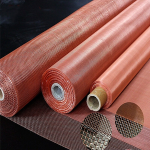 Chất lượng cao dây đồng Lưới EMF bảo vệ RF che chắn phòng 100% tinh khiết Đồng bện lưới nhà máy sản xuất - Product Image 6