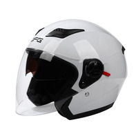 2025 usine voiture électrique hommes et femmes casque universel hiver pédale batterie voiture demi-visage casque avec double visière