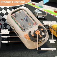 EPT voiture de course jeu d'aventure électronique volants jouets enfants éducatif bureau Simulation volant jouet jeu