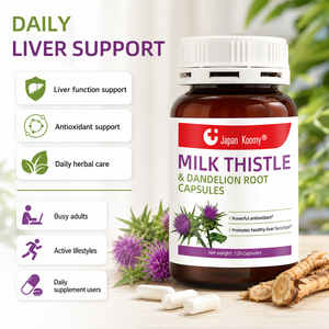 Customized Label Shecome herbal Milk Thistle Capsules Plant Extract for <b>Liver</b> Detox Milk Thistle <b>Supplement</b> - Product Image 5