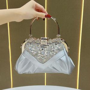 Bolso de Noche de Diseño Nuevo 2026, Bolso Tote de Diamantes para Mujer, Bolso de Mano de Moda para Mujer, Bolso de Hombro de Alta Calidad, Bolso de Vestir para Mujer - Product Image 2