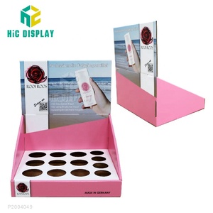 Giá để trưng bày bằng bìa cứng để bàn cho sơn móng tay/chai lọ/sạc điện/son bóng/mỹ phẩm/nước hoa - Product Image 2