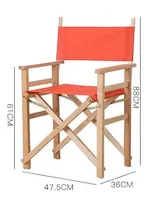 Chaise de salle à manger pliable Hangrui en bois massif durable, légère, pour usage intérieur et extérieur, style moderne pour salon et mobilier d'hôtel