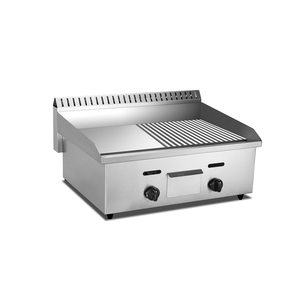 Nhà Hàng Thiết Bị Gas Vỉ Nướng Trung Quốc Nguồn Cung Cấp Thương Mại Thép Không Gỉ Gas Vỉ Nướng Nử<span class=keywords><strong>a</strong></span> Phẳng Vỉ Nướng - Product Image 2