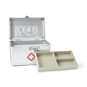 Boîte de rangement pour médicaments - Boîte de rangement extérieure portable en aluminium durable <span class=keywords><strong>avec</strong></span> une capacité de 15 L, personnalisable OEM/ODM - Product Image 1
