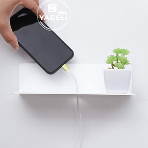 Étagère murale flottante en acrylique blanc pour haut-parleurs Bluetooth, petite étagère de présentation murale, figurines d'action, sans dommage - Product Image 2