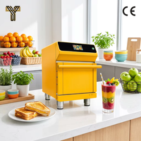 Horno de Convección Infrarroja Industrial de Cocción Rápida YT NT-P16T con Control Táctil, Diseño de Puerta Francesa, Automático para Panadería y Maíz