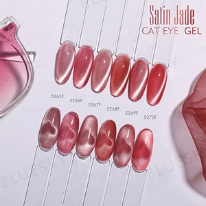 Bluesky Neu Eingetroffen Bestseller Satin Jade Katzenauge Nagellack Glänzendes Nagelgel OEM Großfracht Containerschiff - Product Image 4