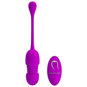 Usb Op Afstand Bestuurbare Vibrator Voor Ei Mooie Liefde BI-014892 Siliconen Volwassen Seksspeeltjes Voor Vrouwen - Product Image 5