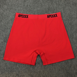 Vivace <span class=keywords><strong>boxer</strong></span> di cotone rosso comodo, biancheria intima da <span class=keywords><strong>uomo</strong></span> traspirante con elegante personalizzato ideale per slip da indossare ogni giorno - Product Image 5