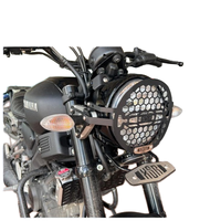 Feux antibrouillard LED d'origine Yamaha XSR155, protection de phare de moto, clignotant, projecteur, indicateur, construction en aluminium CNC, facile à installer