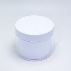 Envase de Almacenamiento Cosmético de Doble Pared de 100g 200g 300g, Tarro de Plástico para Crema de Ojos y Maquillaje con Tapa Dorada/Plateada - Product Image 4