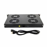 Unité de refroidissement 5x4, ventilateur compatible avec la norme du support de serveur 19 pouces