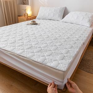 Venta al por mayor nuevo diseño de alta calidad barato <span class=keywords><strong>cremallera</strong></span> <span class=keywords><strong>Funda</strong></span> de colchón acolchado <span class=keywords><strong>Funda</strong></span> de colchón con <span class=keywords><strong>cremallera</strong></span> - Product Image 4