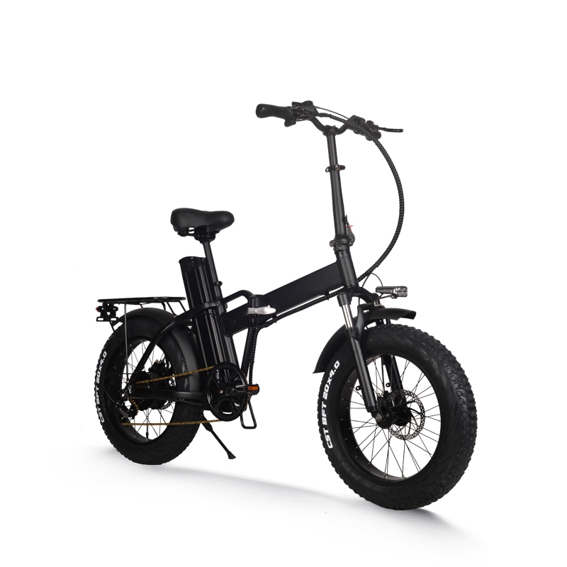 Vélo électrique avec pneus larges pour neige. - Test et Avis