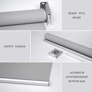 Manche <span class=keywords><strong>de</strong></span> store à enroulement manuel sans chaîne pour la sécurité des enfants, sans cordon, pour enrouler et dérouler - Product Image 4