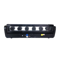 Lampu Bar Laser RGB 6-Head Full Color dengan Efek Chasing Flowing untuk Pencahayaan Panggung Acara Konser DJ Bar