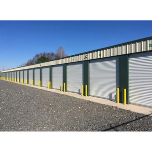 Abri de stockage économique en structure légère en acier, bâtiment métallique préfabriqué extérieur avec unité de stockage autonome soudée - Product Image 3