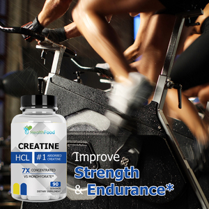 Hot Sale Creatine HCL Pills Adult Creatine Vegan Capsules Fitness <b>Supplement</b> Enhance Muscle Recovery Boost Energy and Stamina - Product Image 5