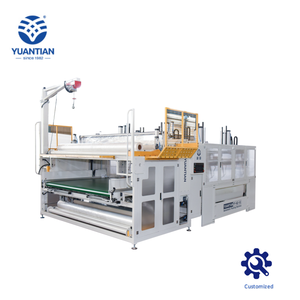 Machine <span class=keywords><strong>de</strong></span> compression et d'emballage <span class=keywords><strong>de</strong></span> <span class=keywords><strong>matelas</strong></span> multifonctionnelle automatique à haute efficacité, à commande électrique, 36 kW, avec PLC à cœur en verre, YUANTIAN - Product Image 3