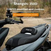 Coussin de siège et dossier confortables à haute élasticité pour Zontes 350 Long-Ride Support, Nouveauté