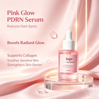 Sérum Visage Coréen Anti-Âge et Raffermissant au Peptide d'ADN de Saumon, Niacinamide et PDRN Rose, Soin Éclat OEM Marque Privée