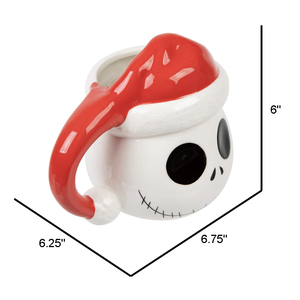 Tazza da Caffè in Ceramica 3D di <span class=keywords><strong>Jack</strong></span> <span class=keywords><strong>Skellington</strong></span>, Tema Nightmare Before Christmas, per Tè, Acqua e Latte - Product Image 6
