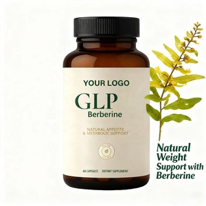 OEM/ODM 맞춤형 GLP 캡슐, 베르베린 함유로 식욕 및 신진대사 지원, 여성 및 남성용 천연 GLP 보충제, 슬리밍 효과 - Product Image 2