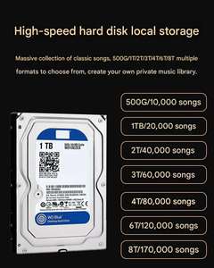 Reproductor de Karaoke Todo en Uno Inandon con Pantalla Táctil Android 5.1, WiFi, Nube de Canciones y Función KTV para Cantar en Línea - Product Image 3