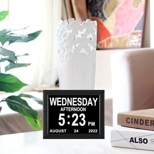 <span class=keywords><strong>Calendario</strong></span> digital <span class=keywords><strong>Reloj</strong></span> <span class=keywords><strong>Fecha</strong></span> <span class=keywords><strong>y</strong></span> <span class=keywords><strong>hora</strong></span> <span class=keywords><strong>Día</strong></span> de la semana Atenuación automática para personas mayores Demencia Pacientes mayores - Product Image 1