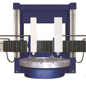 China Dalian Double Column Vertical Lathe Machine VTL Model C5225,C5231,C5232,C5235,C5240,C5250,C5263,C5280