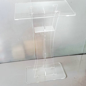 Púlpito <span class=keywords><strong>de</strong></span> iglesia <span class=keywords><strong>de</strong></span> podio transparente <span class=keywords><strong>de</strong></span> acrílico moderno personalizado, <span class=keywords><strong>atril</strong></span> <span class=keywords><strong>de</strong></span> pie fácil <span class=keywords><strong>de</strong></span> montar con Cruz <span class=keywords><strong>de</strong></span> Iglesia Cristiana para exposiciones - Product Image 6
