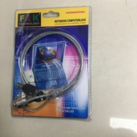 XMM merek 2002B desain baru anti-maling keselamatan Slot Nano Notebook kabel 2M kunci Keyed Laptop untuk HP komputer keamanan