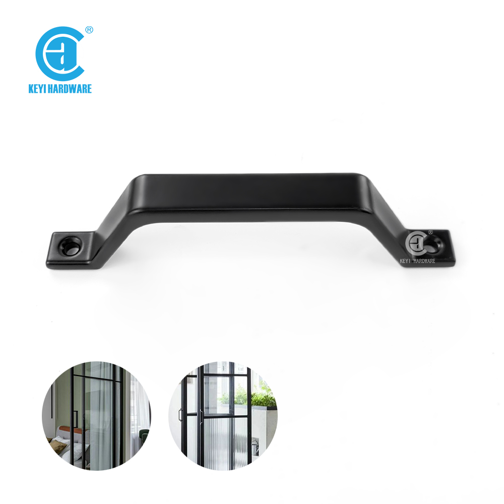 Easy Installation TL-30 Hot Sale Bow-shaped Small Pull Handle Aluminum Alloy Door Handle Black Door Handle
