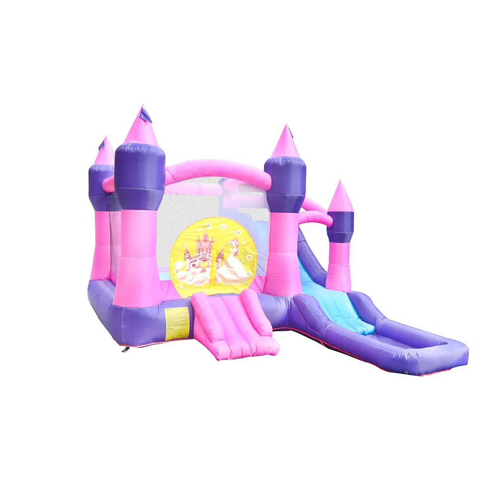 Prenses fedai ticari bouncy kaleler dev şişme açık havada