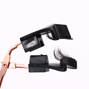 Faux cils magnétiques, ensemble de 2 paires de cils magnétiques, coffret cadeau, maquillage de voyage - Product Image 5