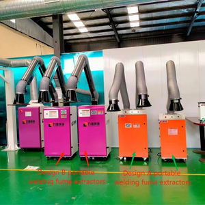 نظام جديد متحرك لإزالة الغبار الصناعي وشفط الدخان التجاري بفلتر عالي الكفاءة وتدفق هواء 2000 متر مكعب/ساعة - Product Image 4